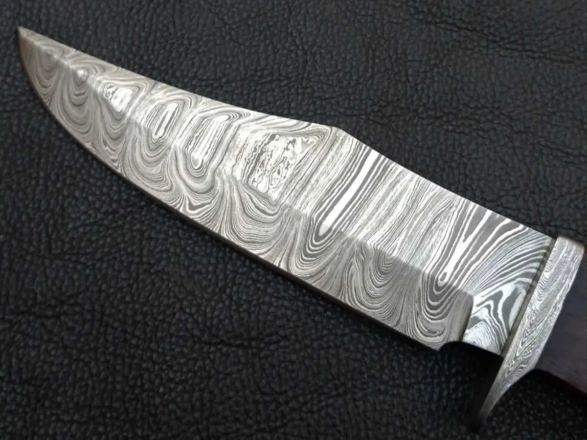Handmade Damascus Steel Bowie Knife-C187 - Hunting Knife