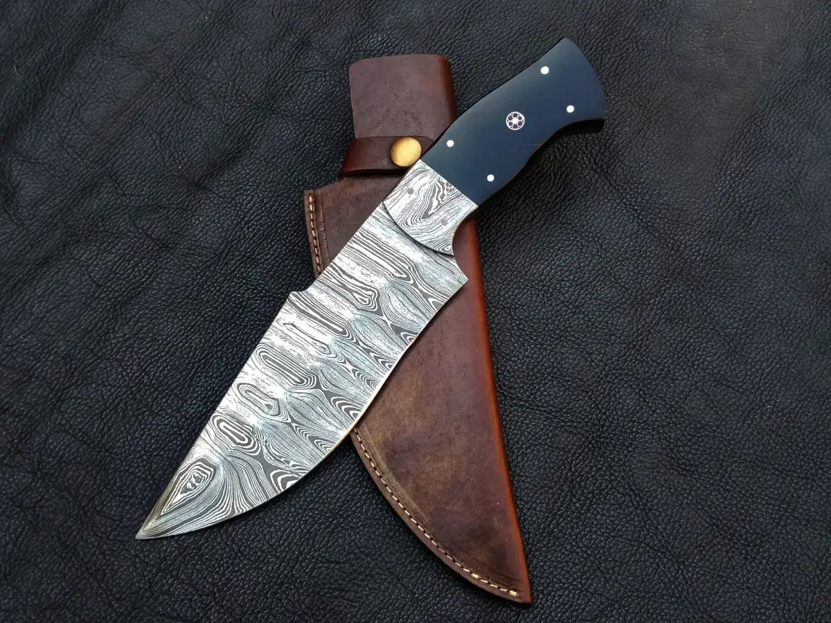 Handmade Damascus Steel Hunting Knife -C206