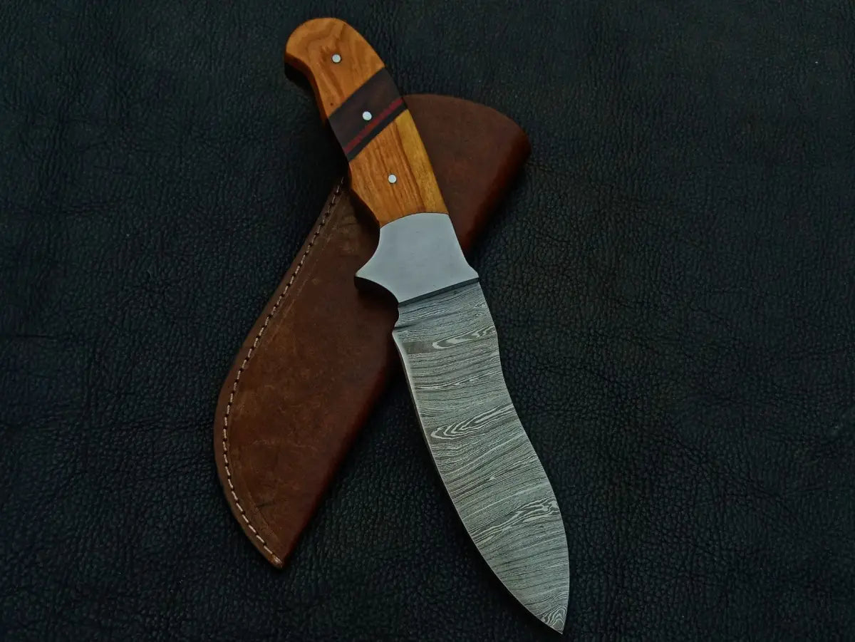 Handmade Damascus Steel Hunting Knife -C186 - steel knife