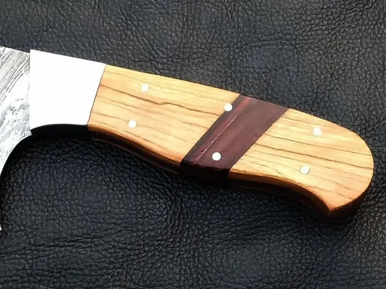 Handmade Damascus Steel Chef’s Cleaver-C124 - Cleaver