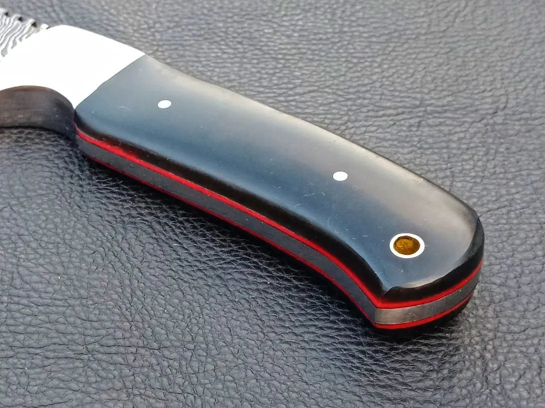 Handmade Damascus Steel Skinning Knife-C25 - Hunting Knife