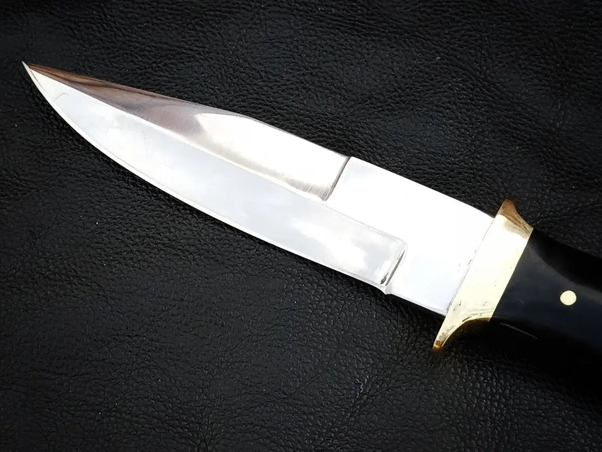 BOWIE BULL HORN HANDLE WITH D2 STEEL SA060-B - Hunting Knife