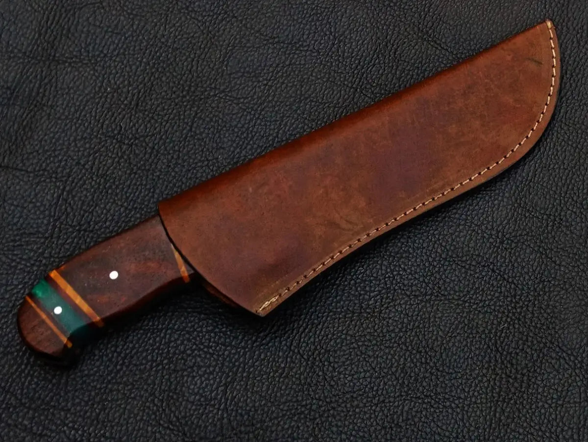 Handmade Damascus Steel Hunting Knife -C182 - knives