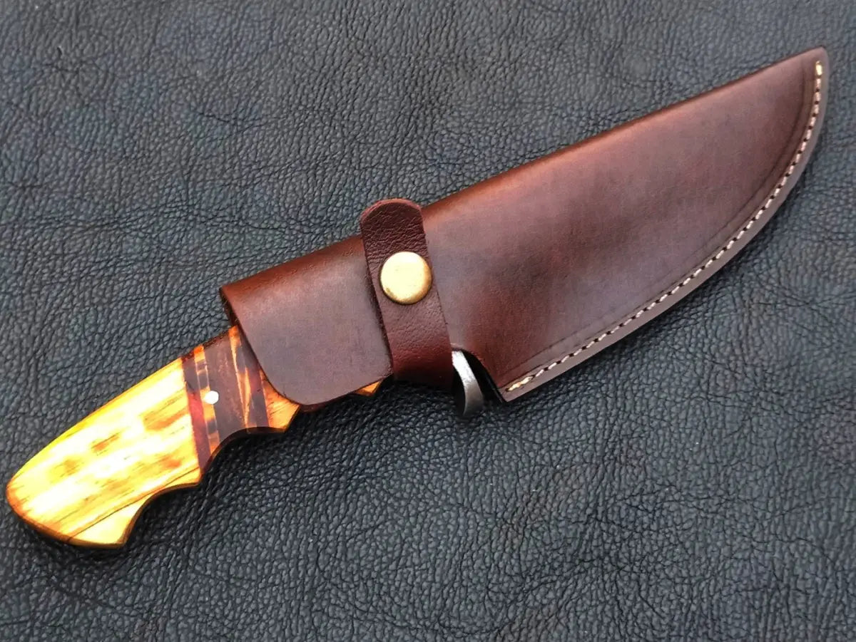 Handmade Damascus Steel Hunting Knife -C179