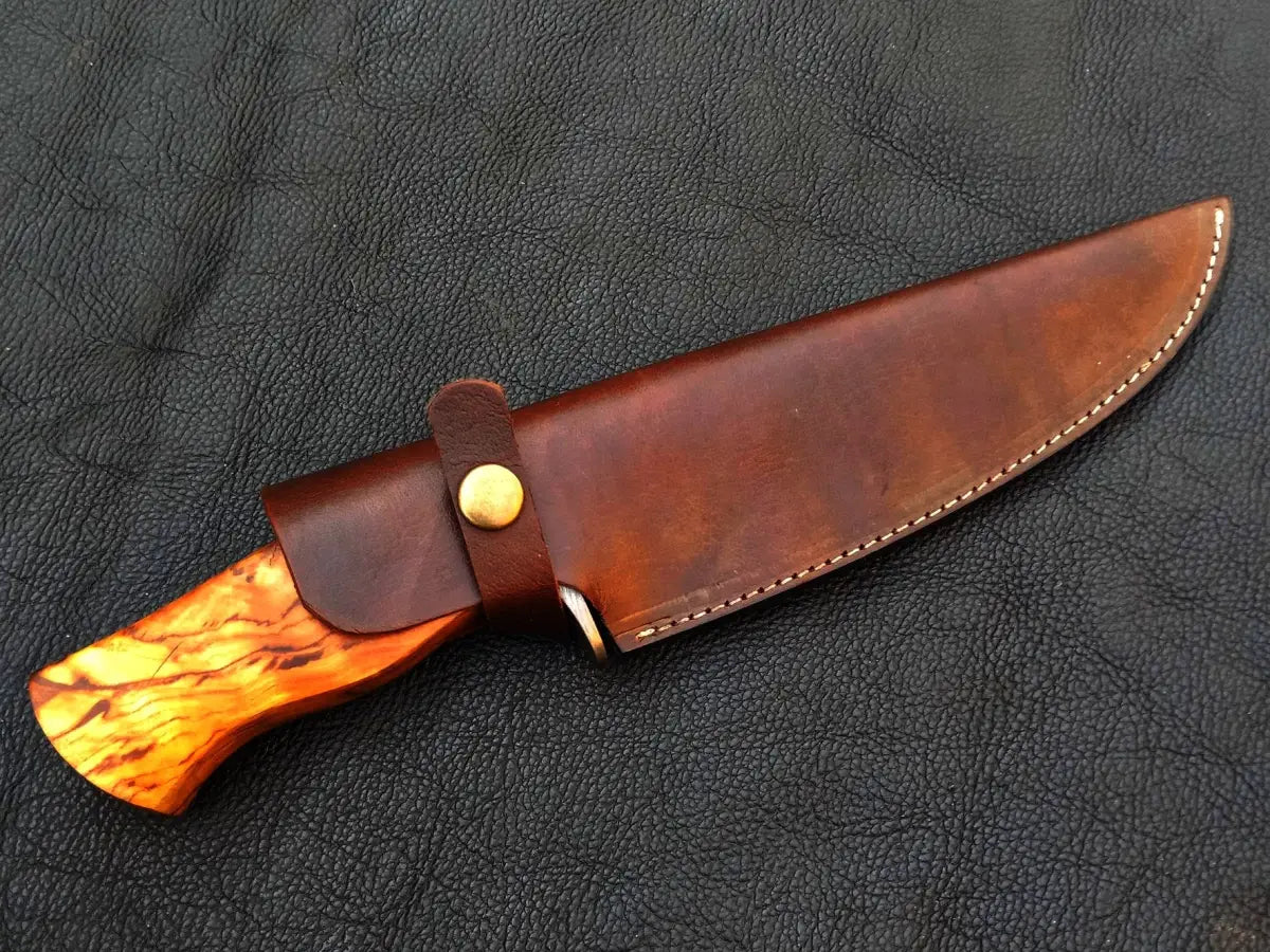 Handmade Damascus Steel Hunting Knife - C227 - & Survival Knives