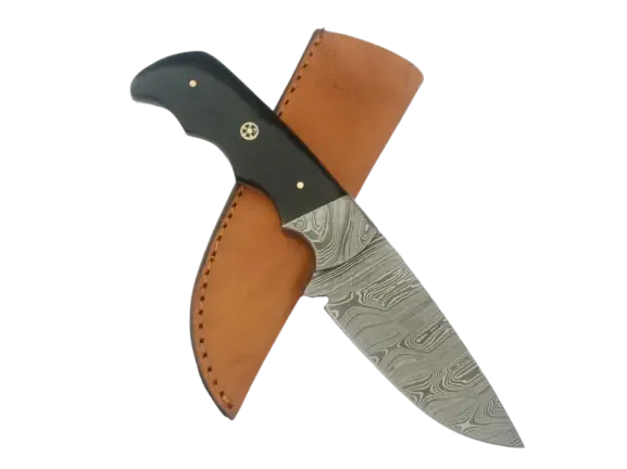 Handmade Damascus Steel Hunting Knife-B534 - Knife