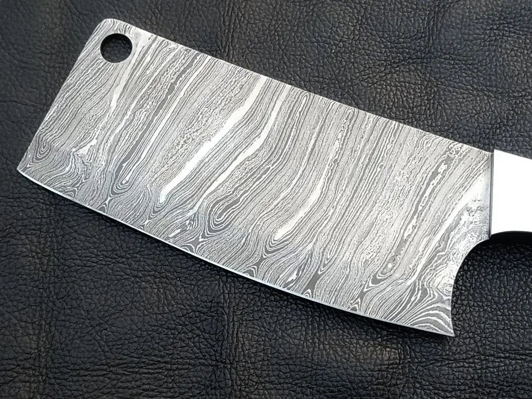 Handmade Damascus Steel Chef’s Cleaver-C124 - Cleaver