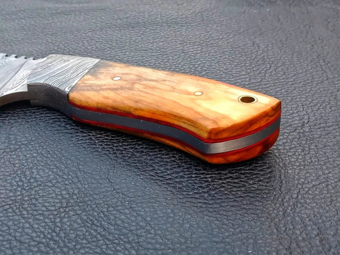 Handmade Damascus Steel Knife-C2 1003 - Sporting Goods