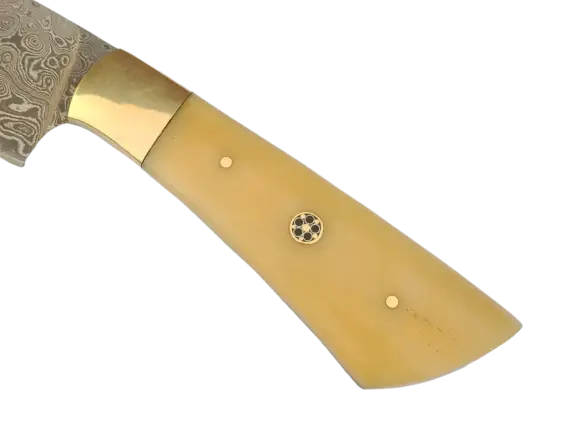 Damascus Steel Hunting Knife-B519 - hunting knife