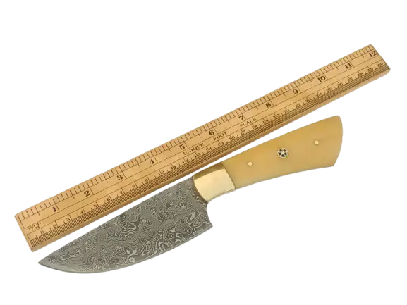 Damascus Steel Hunting Knife-B519 - hunting knife
