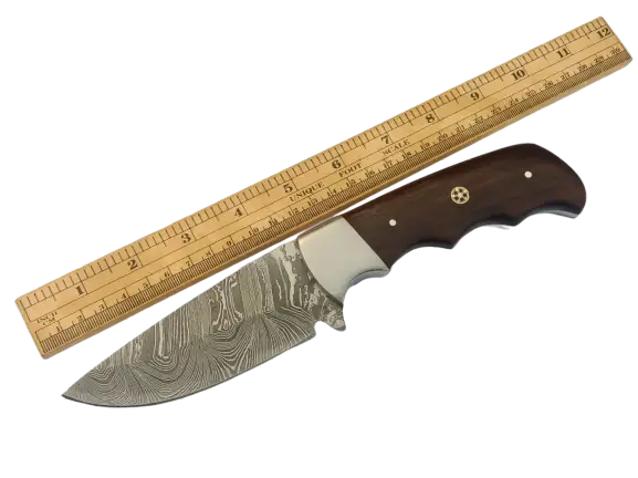 Handmade Damascus Steel Hunting Knife-B542 - Knife