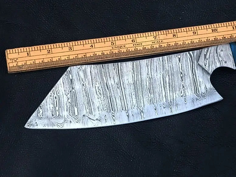 Damascus Steel Chefs Cleaver-C110 - Chef’s Knife