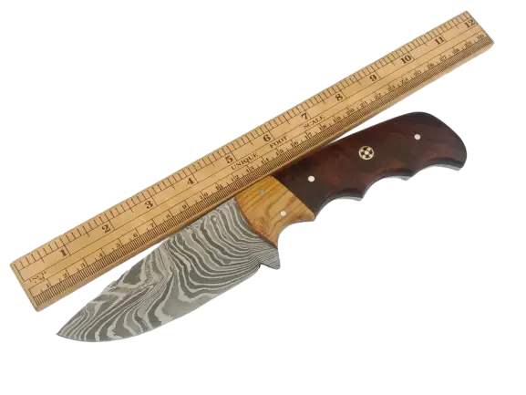 Handmade Damascus Steel Hunting Knife-B538 - Knife