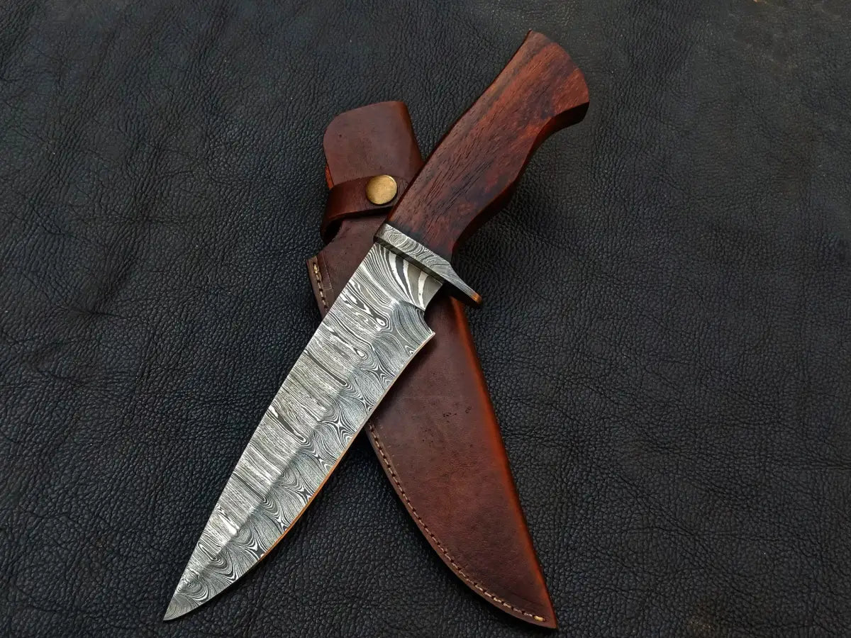 Handmade Damascus Steel Hunting Knife -C159 - hunting knife