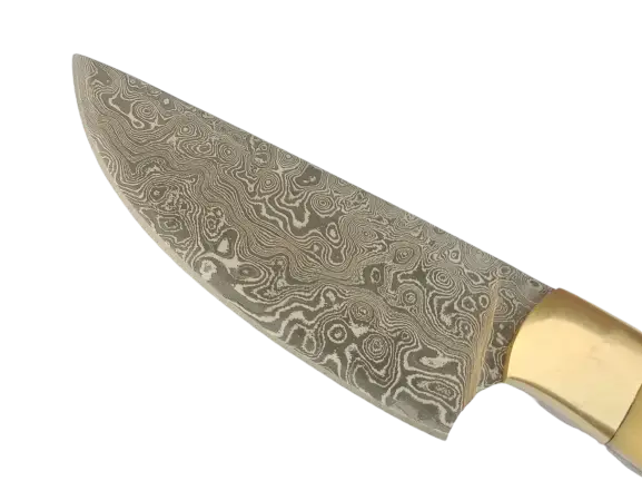 Damascus Steel Hunting Knife-B519 - hunting knife