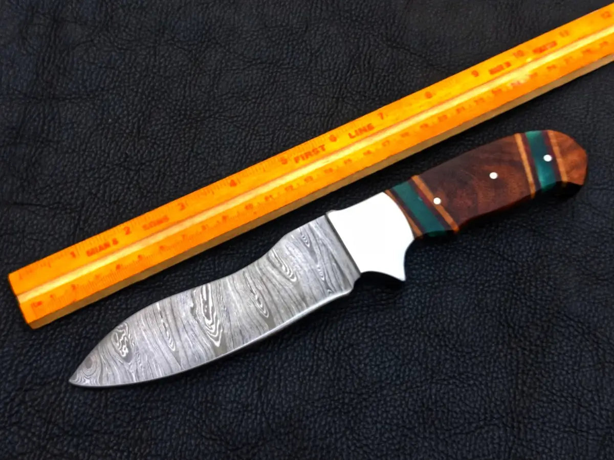 Handmade Damascus Steel Hunting Knife -C182 - knives