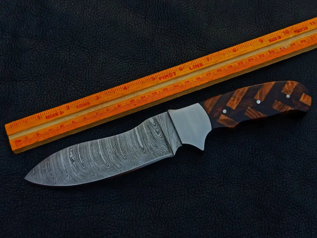 Handmade Damascus Steel Hunting Knife -C183 - knife