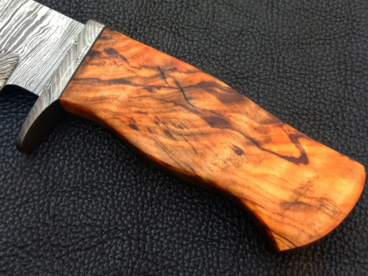 Handmade Damascus Steel Hunting Knife - C227 - & Survival Knives