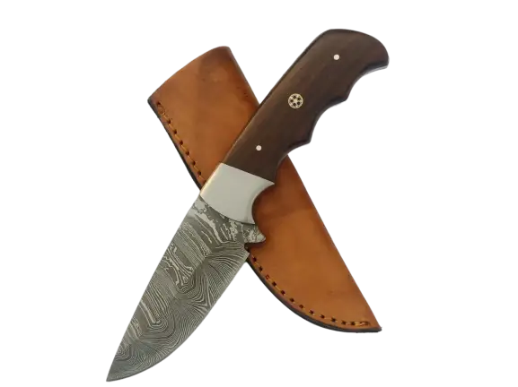 Handmade Damascus Steel Hunting Knife-B542 - Knife