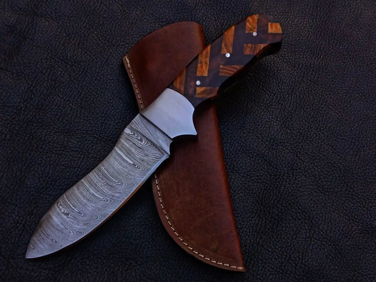 Handmade Damascus Steel Hunting Knife -C181