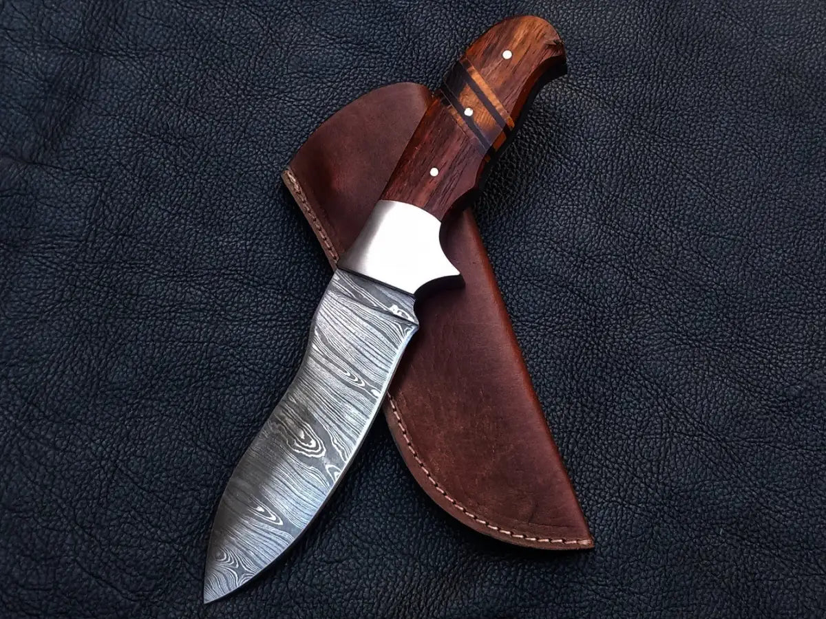 Handmade Damascus Steel Hunting Knife -C184