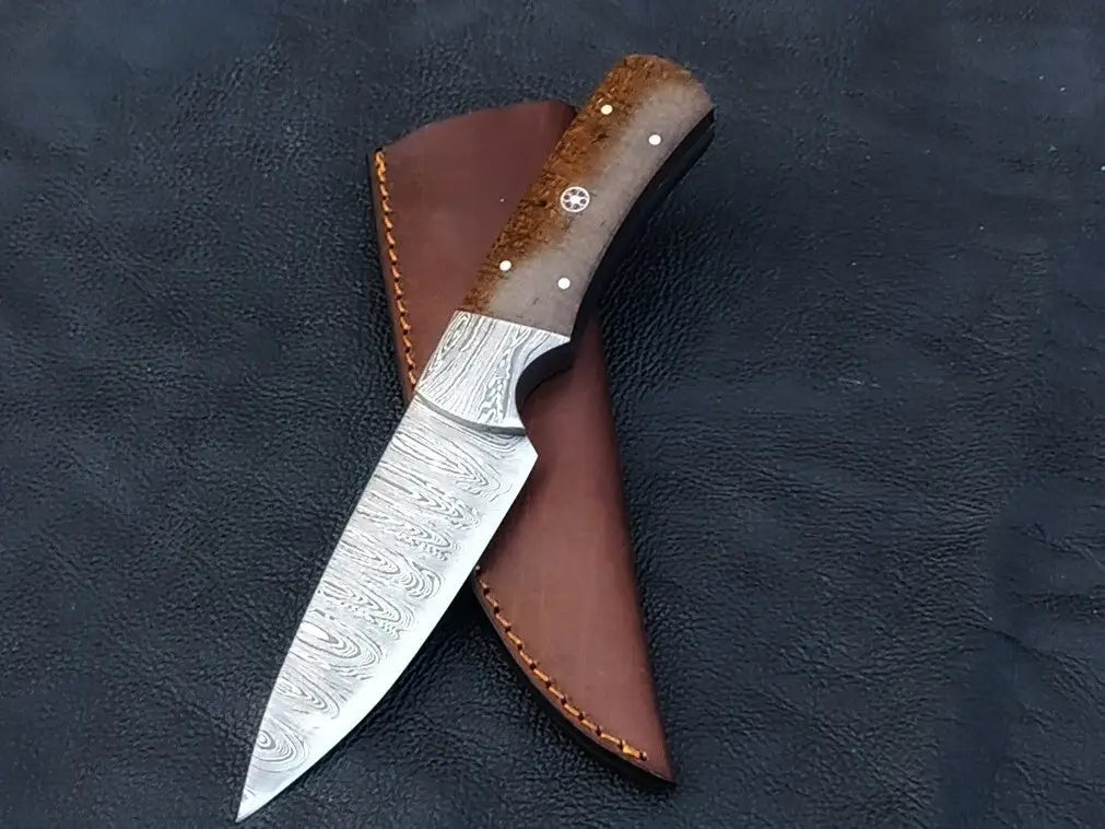 Handmade Damascus Steel Hunting Knife -C151 - steel knife