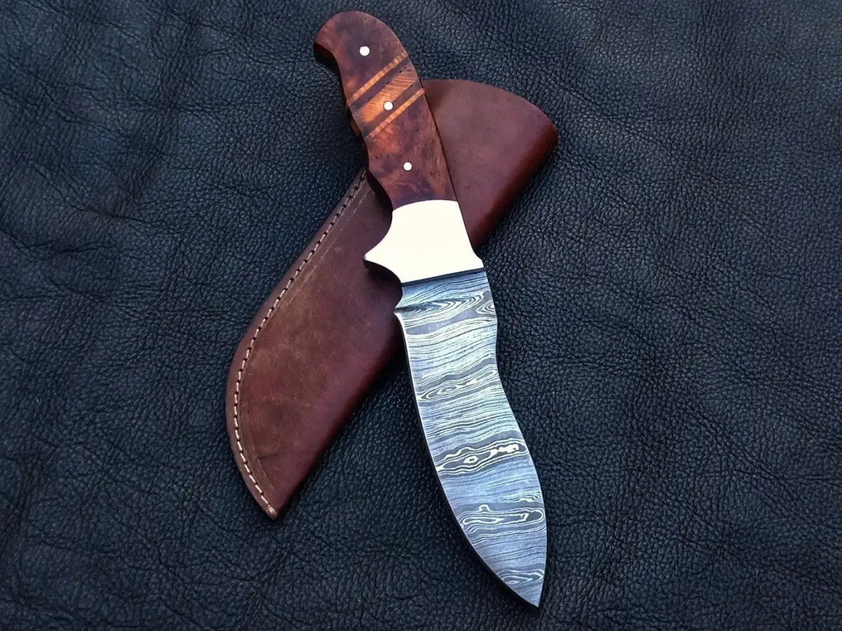Handmade Damascus Steel Hunting Knife -C184