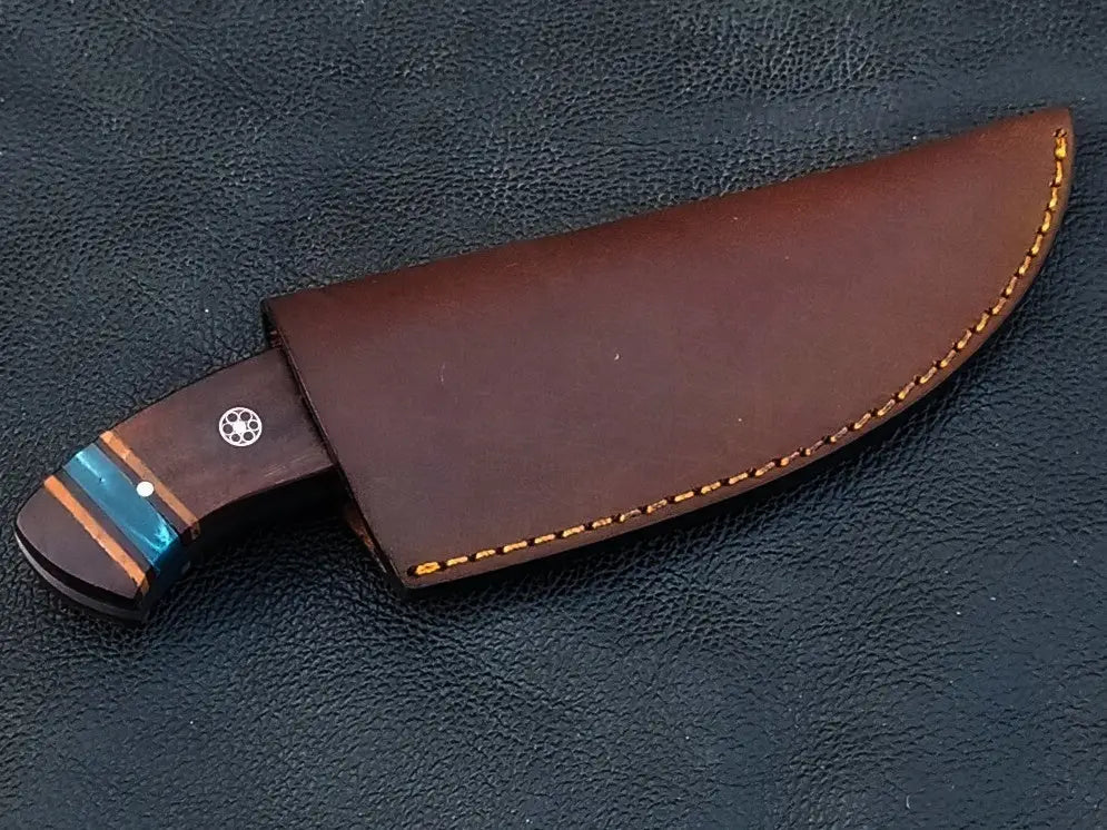 Damascus Steel Hunting Knife-C95 - knives