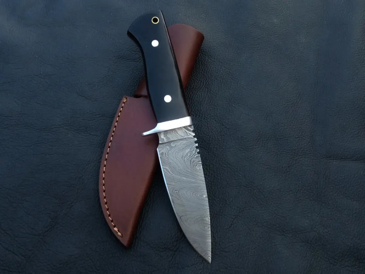 Handmade Damascus Steel Hunting Knife-C45 - & Survival Knives