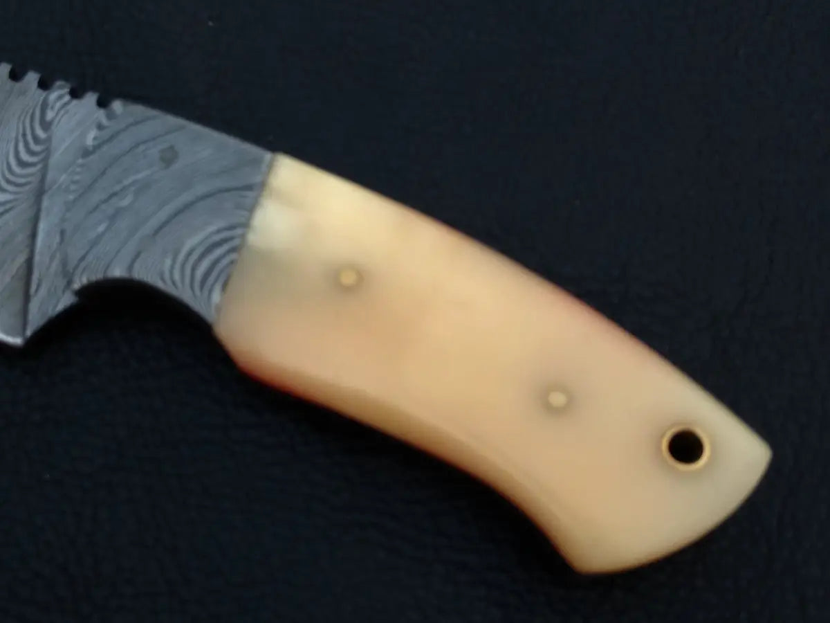 Handmade Damascus Steel Skinning Knife-C37 - Hunting & Survival Knives