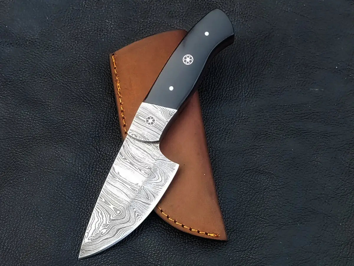 Damascus Steel Skinner Knife-C93 - Hunting & Survival Knives