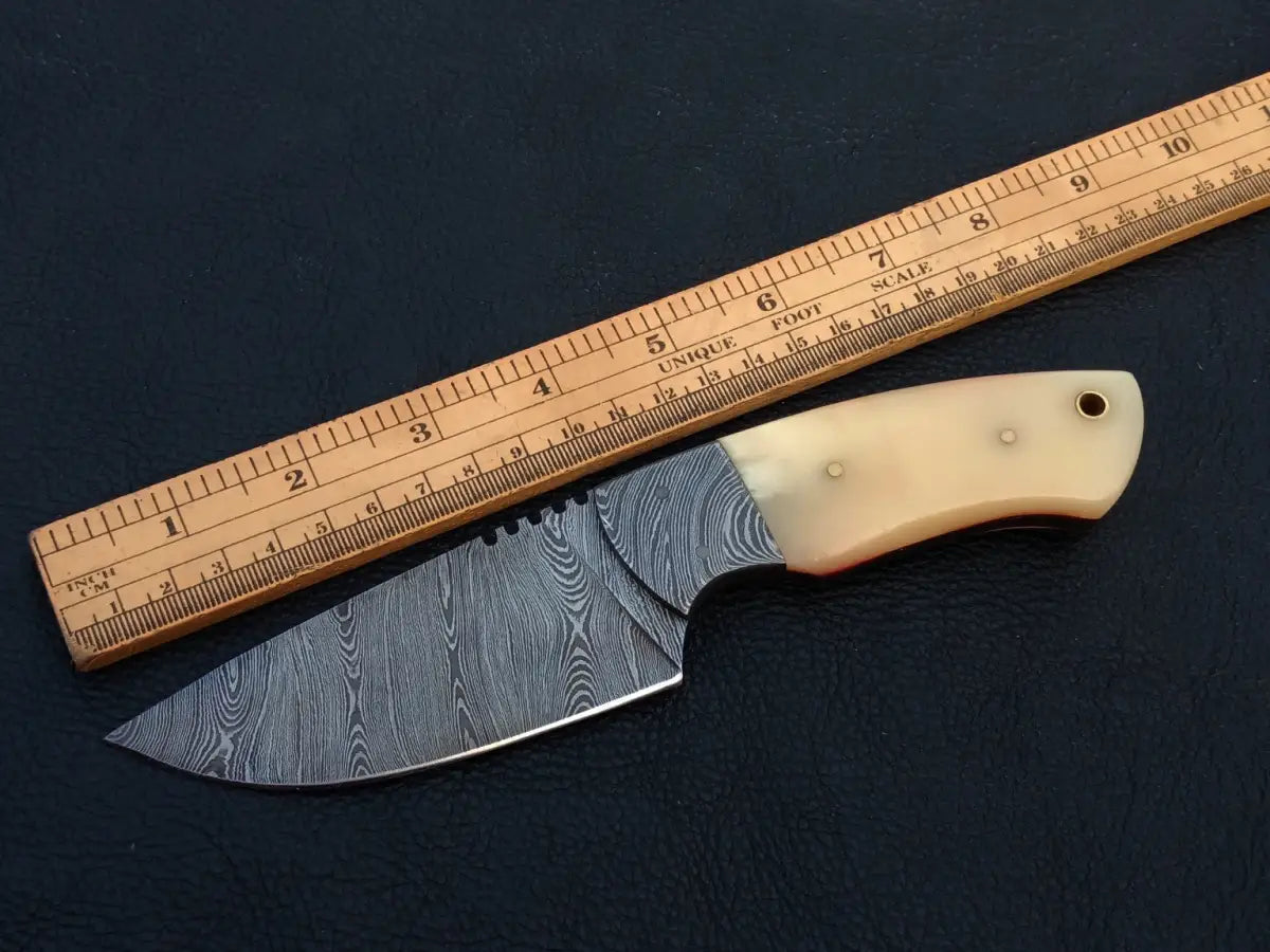 Handmade Damascus Steel Skinning Knife-C37 - Hunting & Survival Knives
