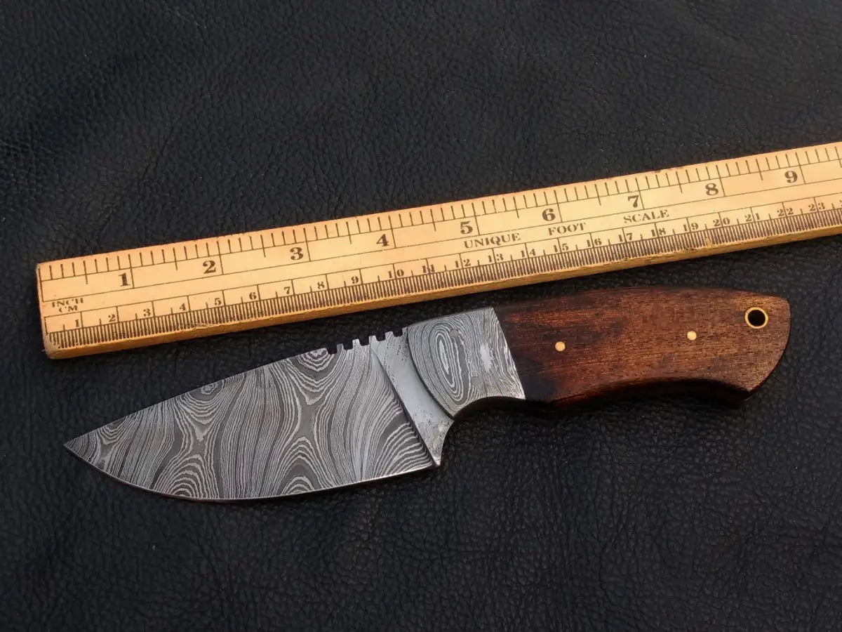 Handmade Damascus Steel Skinning Knife-C36 - Hunting & Survival Knives