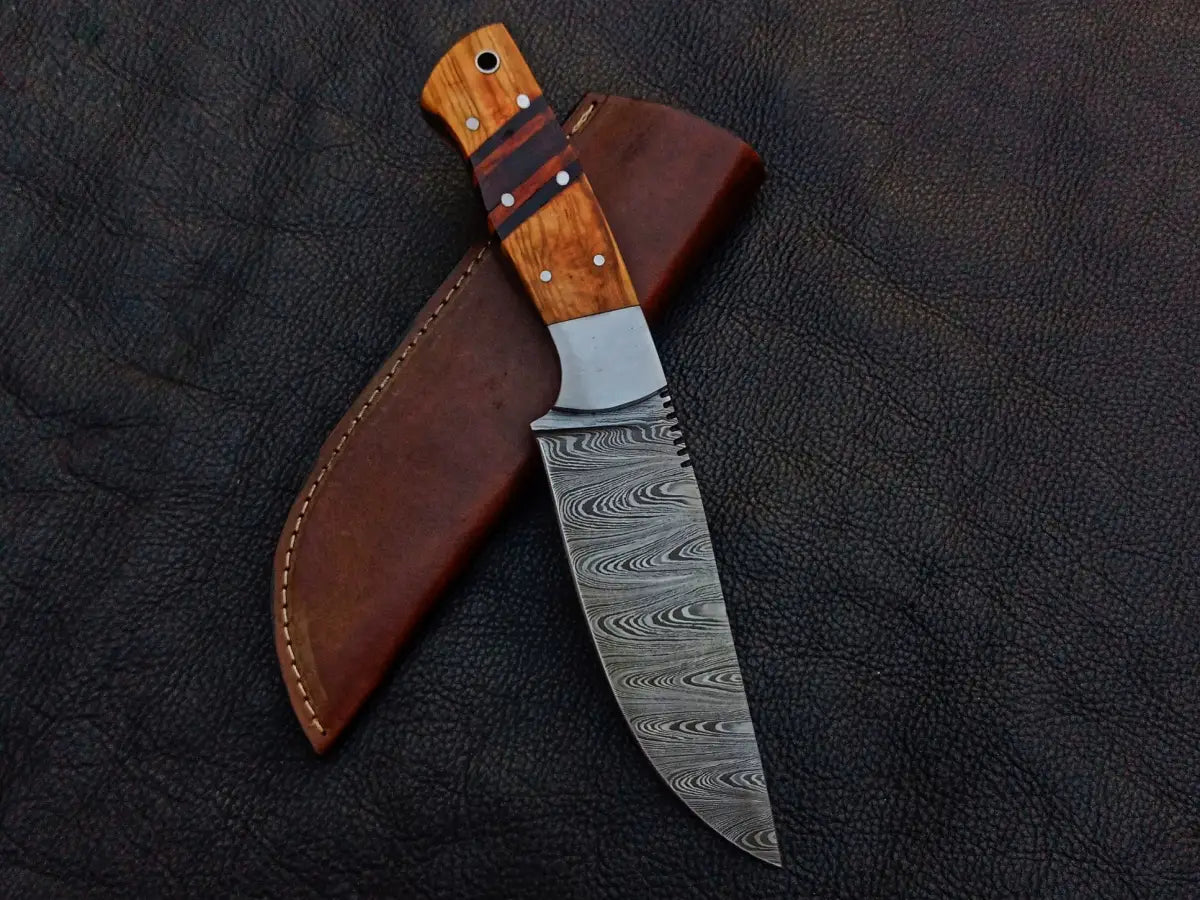 Handmade Damascus Steel Knife - C247 - Hunting & Survival Knives