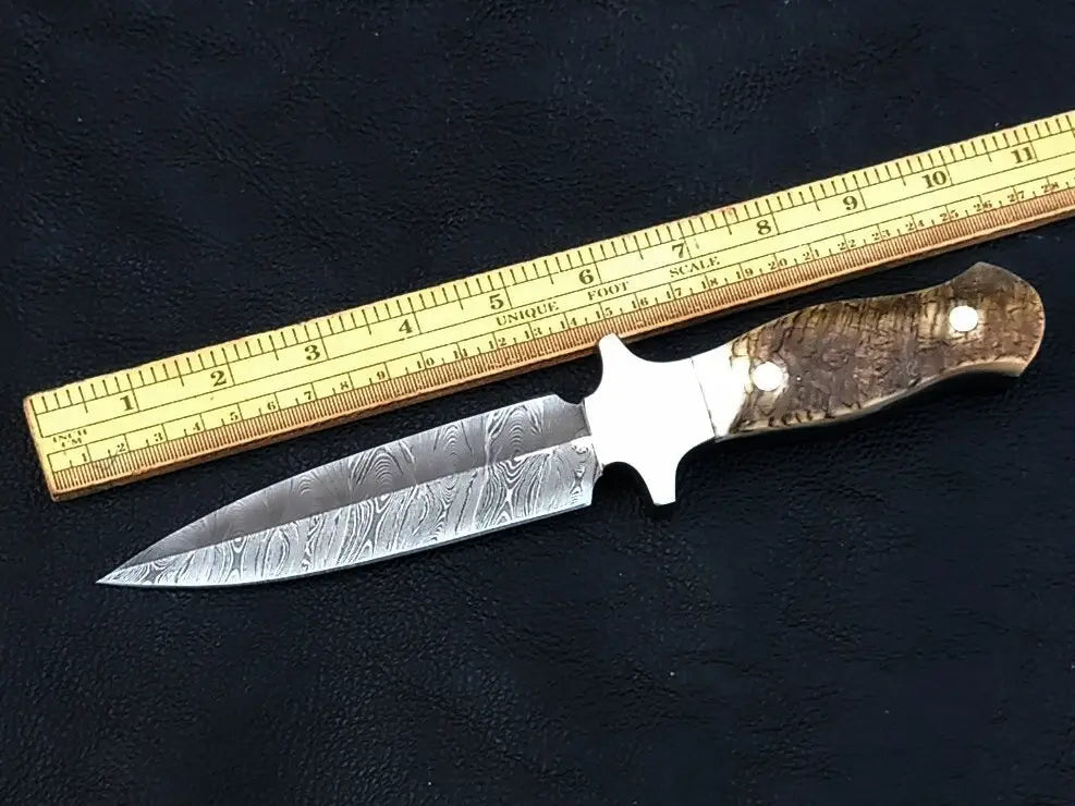 Handmade Damascus Steel Dagger-C114 - Hunting & Survival Knives