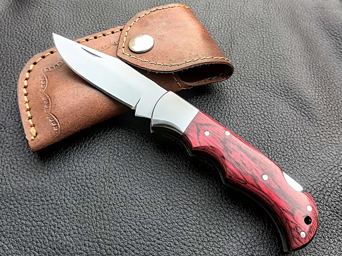 SAF-114 Back Lock Folding Knife
