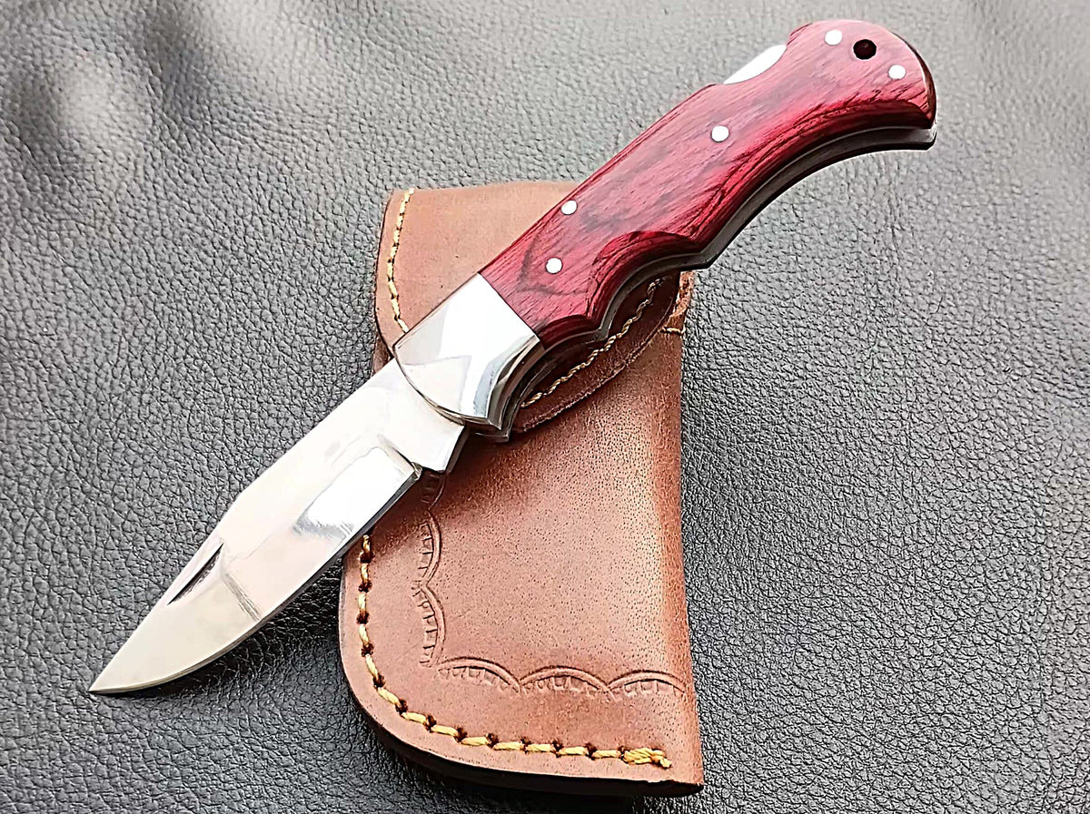SAF-114 Back Lock Folding Knife