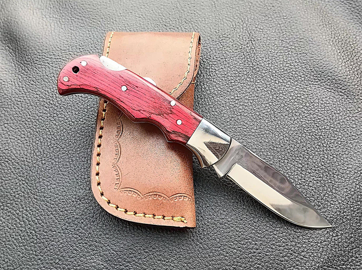 SAF-114 Back Lock Folding Knife