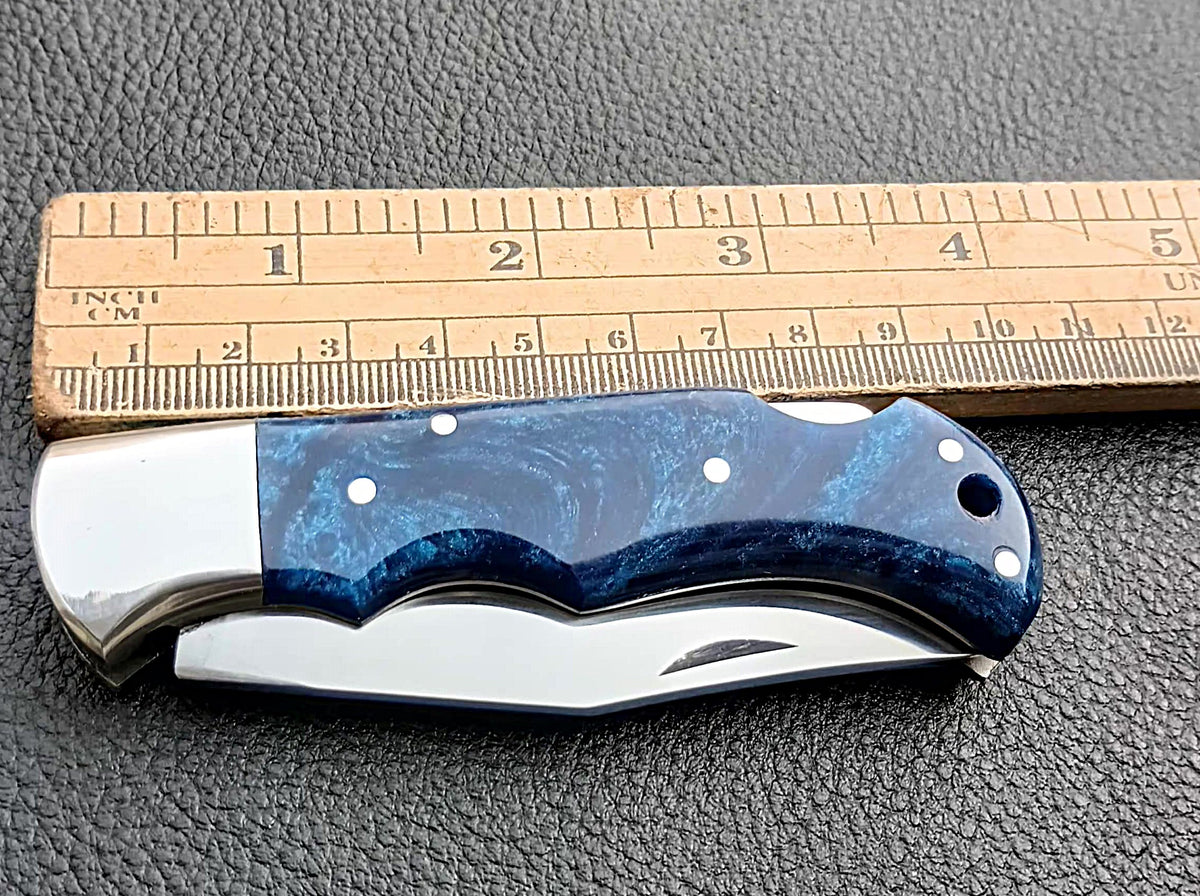 SAF-112 Back Lock Folding Knife