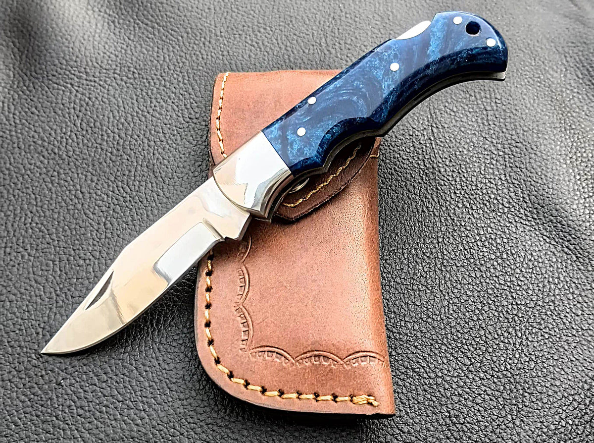 SAF-112 Back Lock Folding Knife