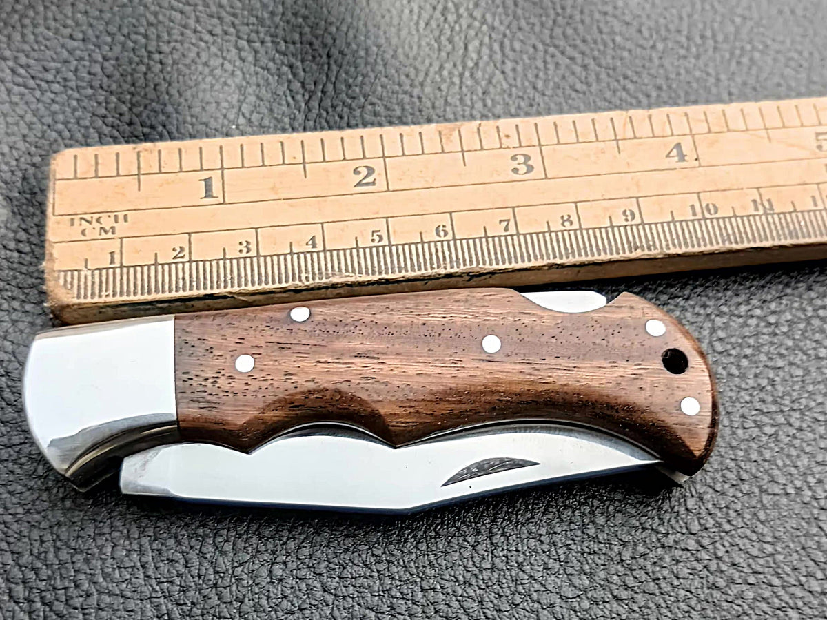 SAF-115 Back Lock Folding Knife
