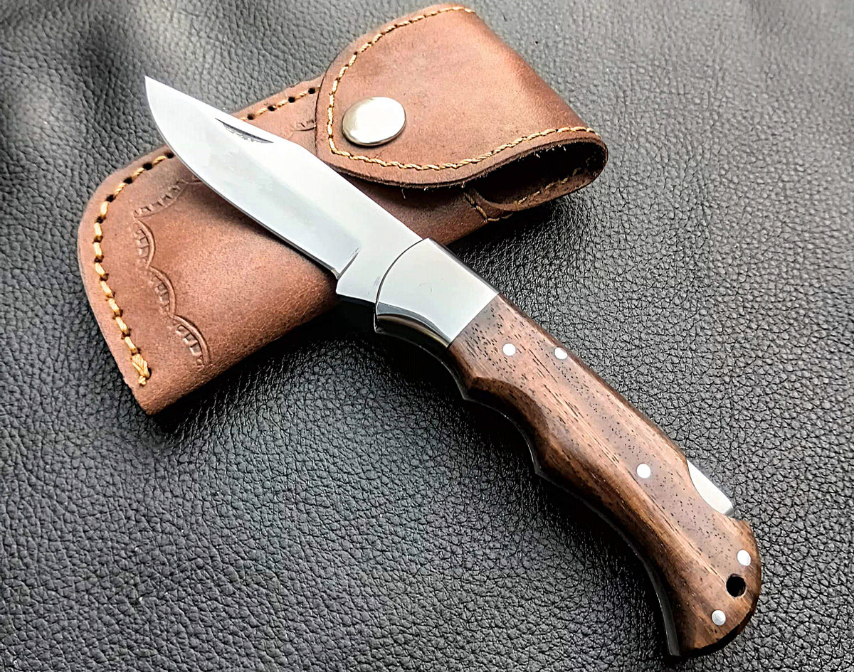 SAF-115 Back Lock Folding Knife
