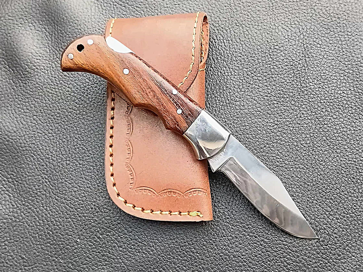 SAF-115 Back Lock Folding Knife