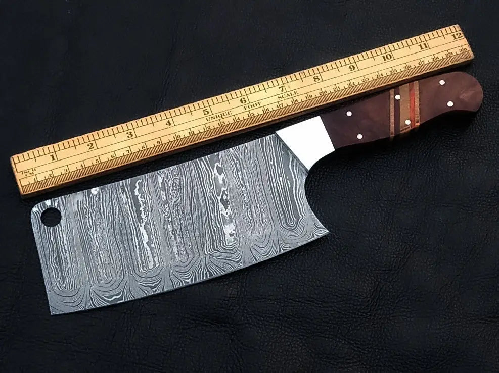 Handmade Damascus Steel Cleaver-C125 - Chef’s Cleaver