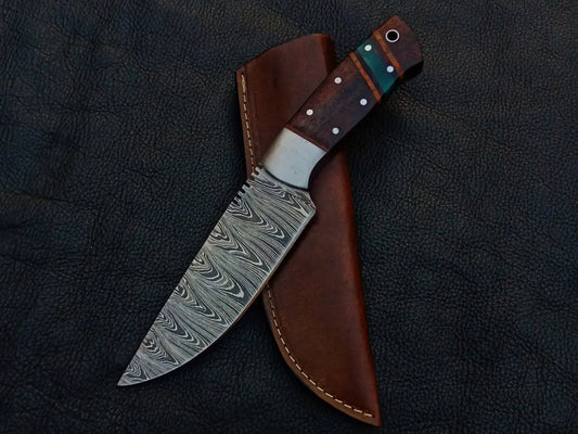 Handmade Damascus Steel Hunting Knife - C250