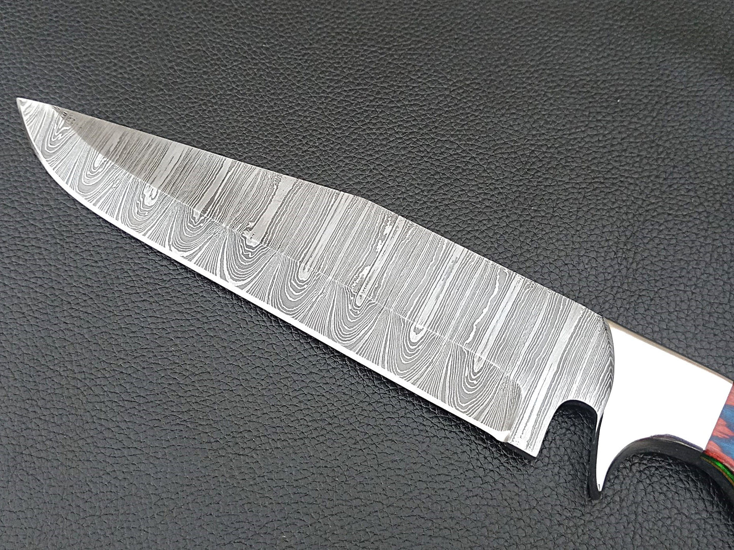 DAMASCUS STEEL BOWIE STAINLESS STEEL BOLSTERS SA-1271