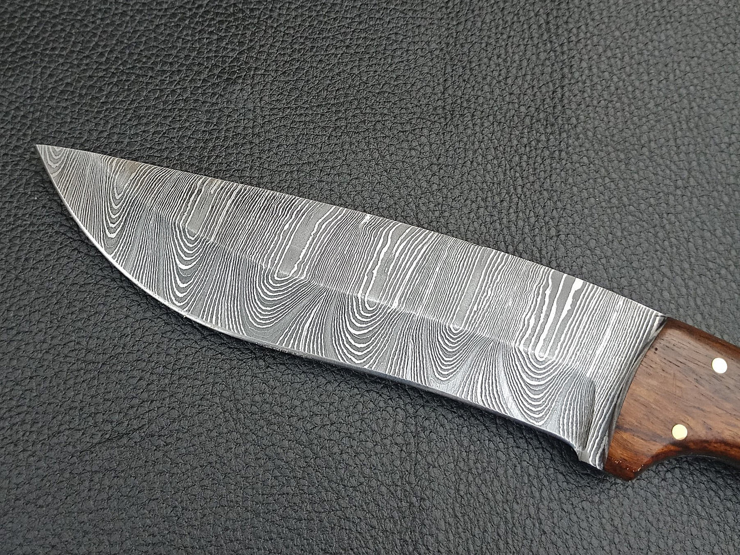 SA-1223 DAMASCUS STEEL SKINING KNIFE