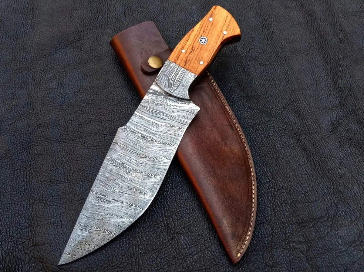 Handmade Damascus Steel Hunting Knife -C208
