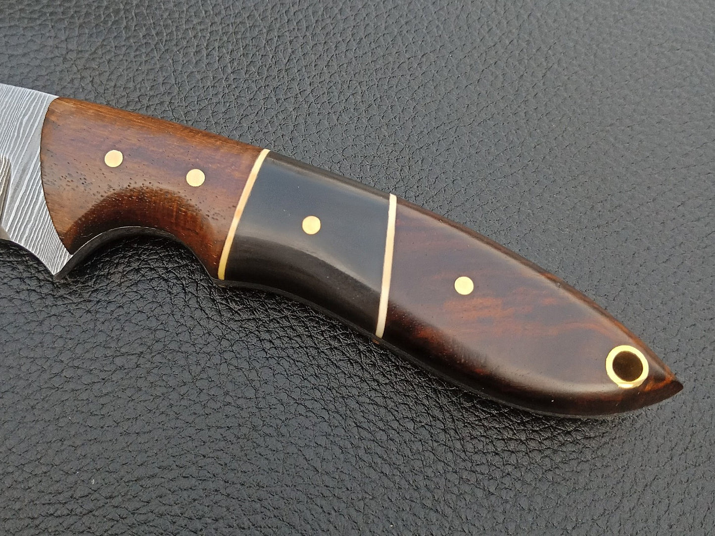 SA-1224 DAMASCUS STEEL SKINING KNIFE