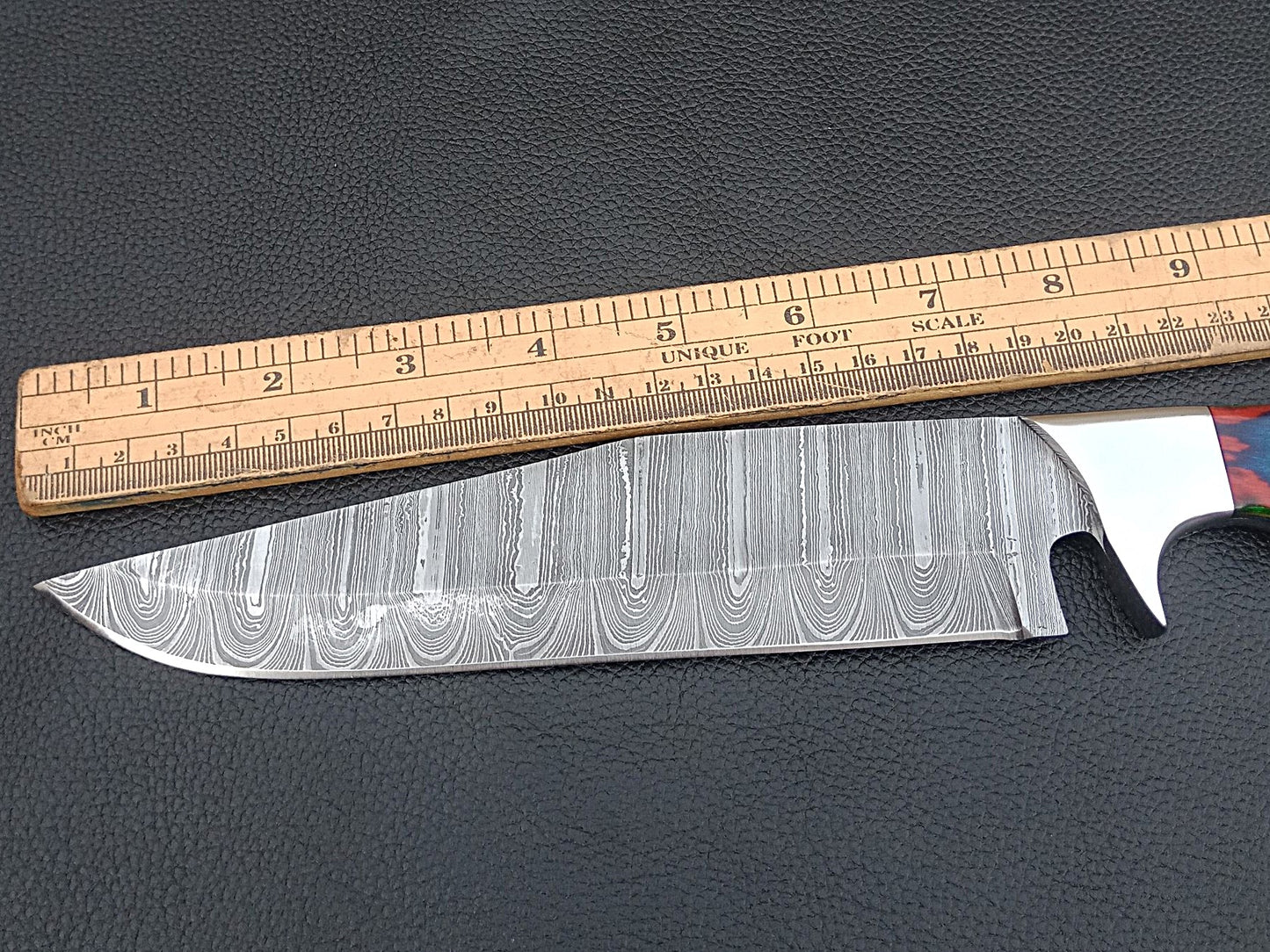 DAMASCUS STEEL BOWIE STAINLESS STEEL BOLSTERS SA-1271